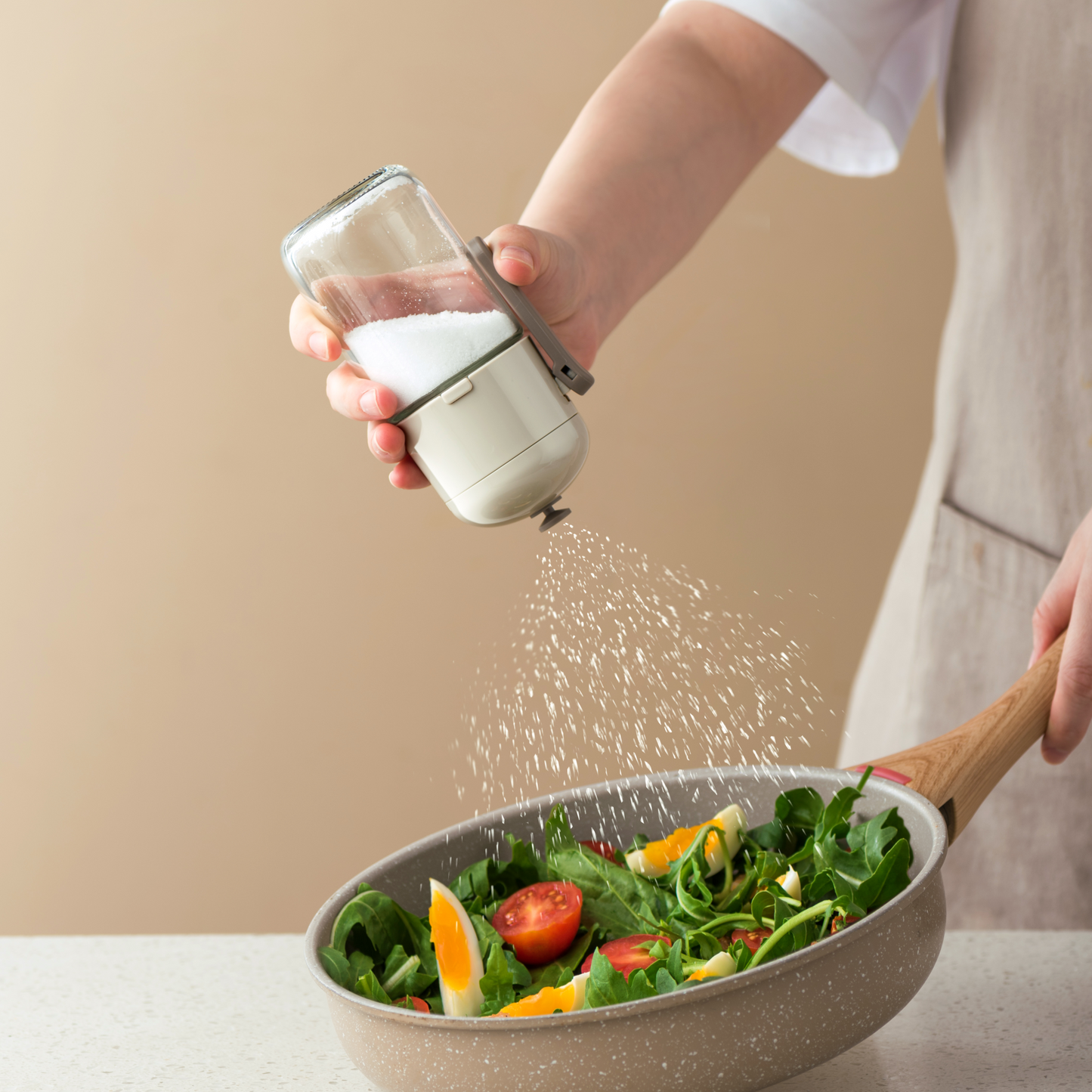 0.5gm Precision Salt & Spice Dispenser (250ml) | Quantitative Glass Spice Shaker