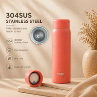 Premium Mini Insulated Stainless Steel TYESO Bottle 200ml