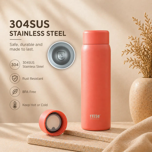 Premium Mini Insulated Stainless Steel TYESO Bottle 200ml