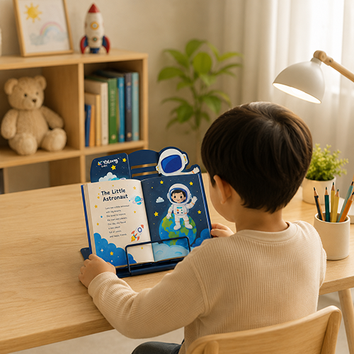 Yalong Kids Adjustable Book Holder Stand for Study Table