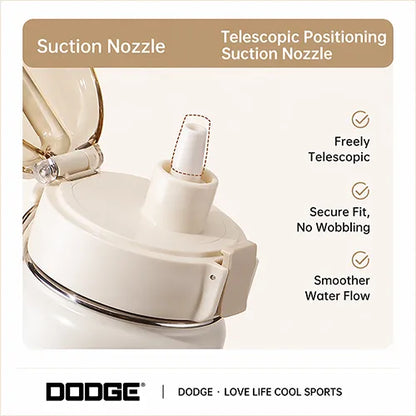 Dodge Aesthetic Premium Insulated Steel Water Bottle - 600ml