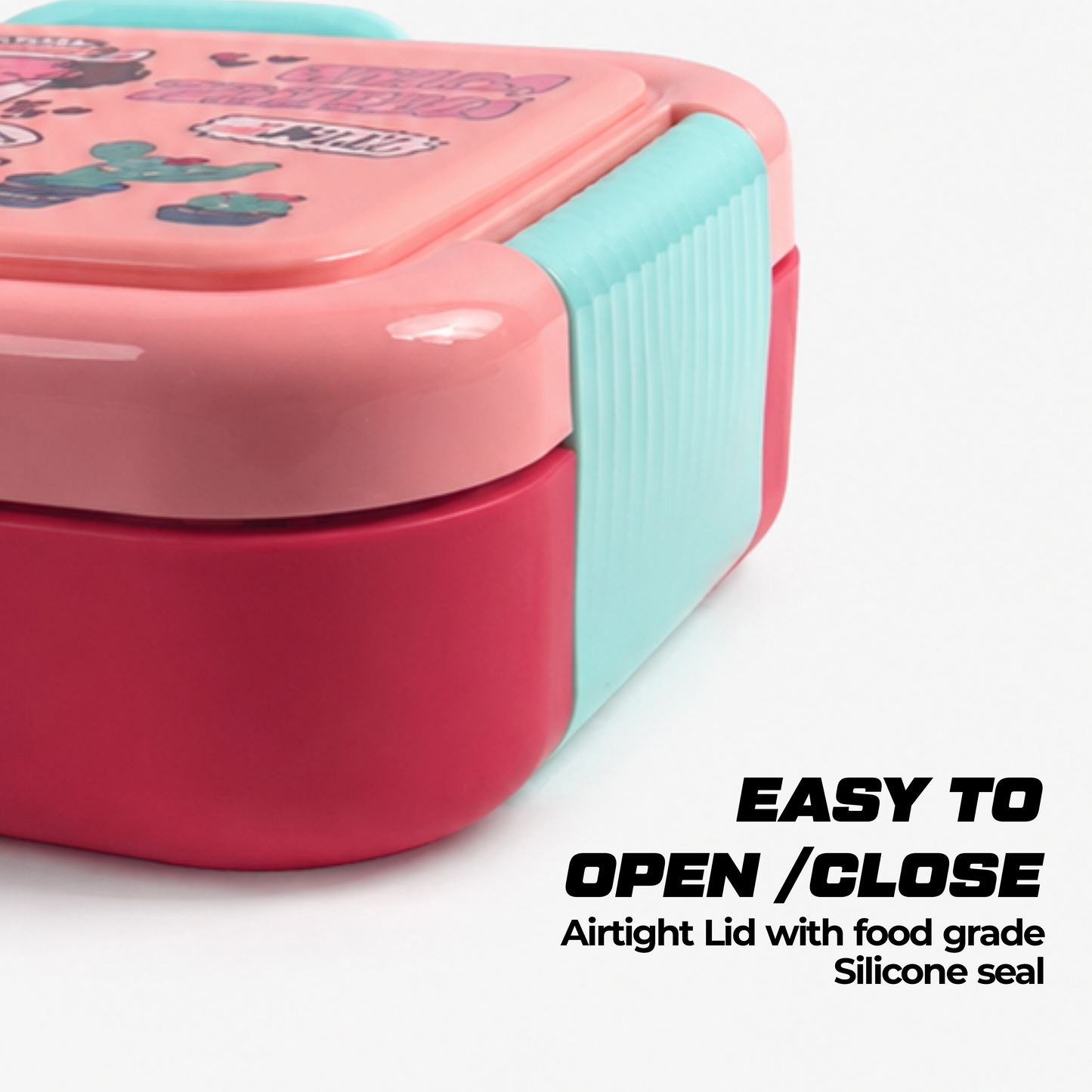 Stainless Steel Bento Lunch Box – 2 Compartment Organizer – 750ml