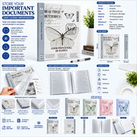 A4 Art Portfolio Binder – 40 Pocket Document Organizer