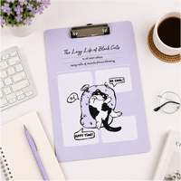 Premium Acrylic Clipboard with Hanging Loop – A4 Writing Board