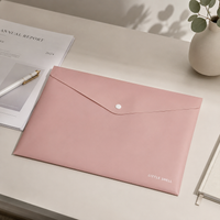 Expanding Accordion File Folder with Elastic Closure