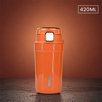 Dodge Pro Modern Insulated Steel Sipper Bottle - 420ml