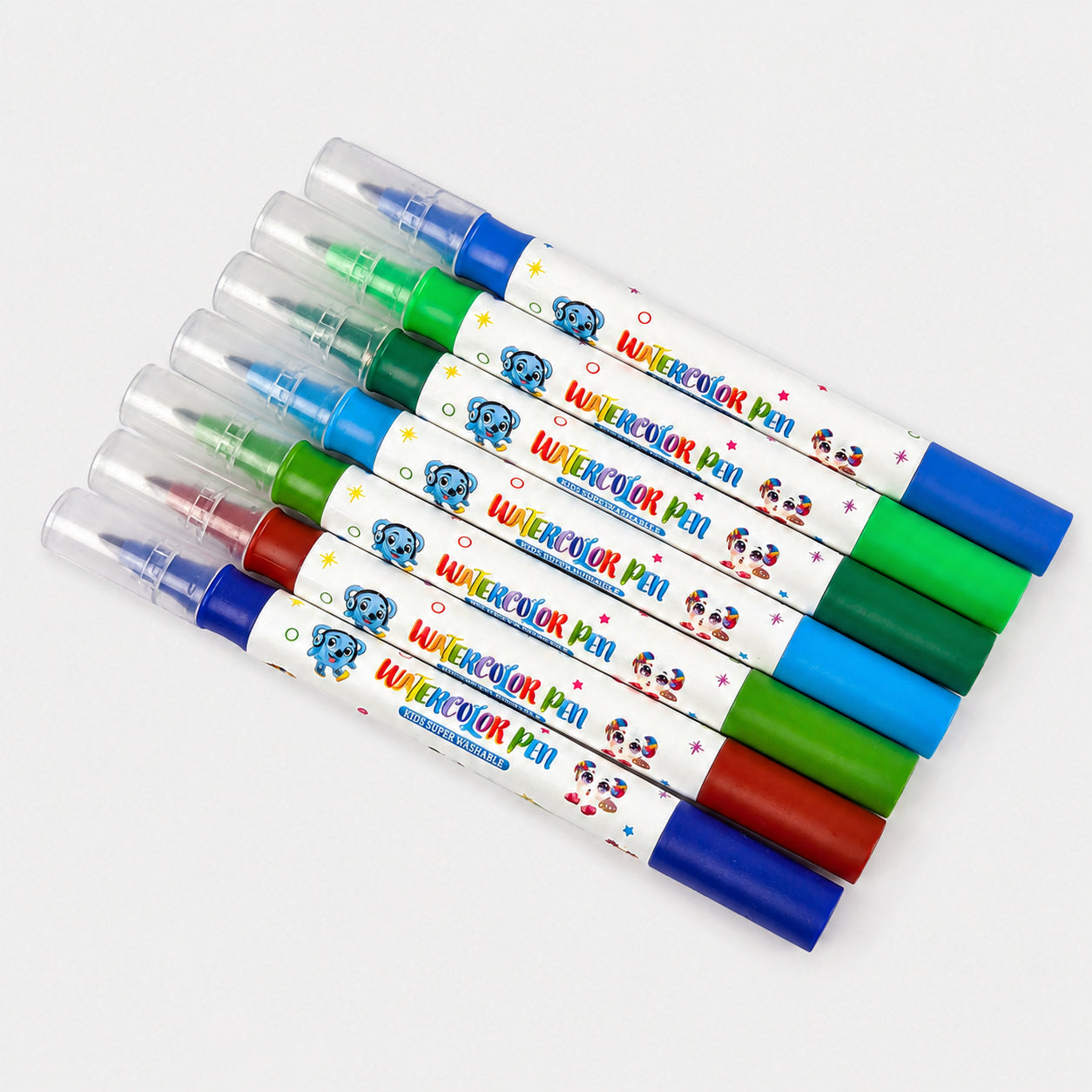 Yalong Super Washable Water Colour Pens for Creative Kids - Set of 18