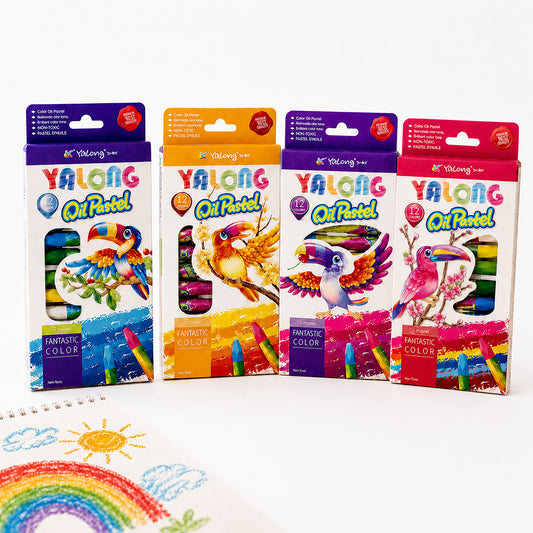 Yalong Smooth Oil Pastel Colours for Creative Art