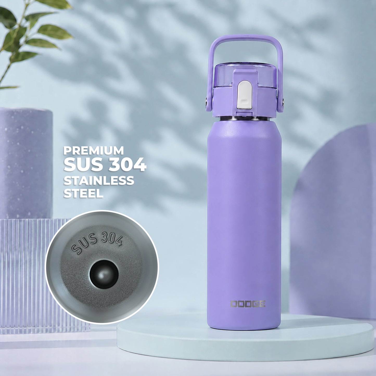 Premium NERTZ Dodge Stainless Steel Insulated Water Bottle - 700ml