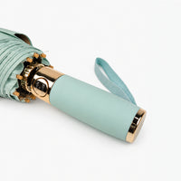Premium UV Protection Folding Umbrella with Gold Frame