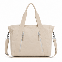 Premium Nylon Tote Handbag for Women with Shoulder Strap