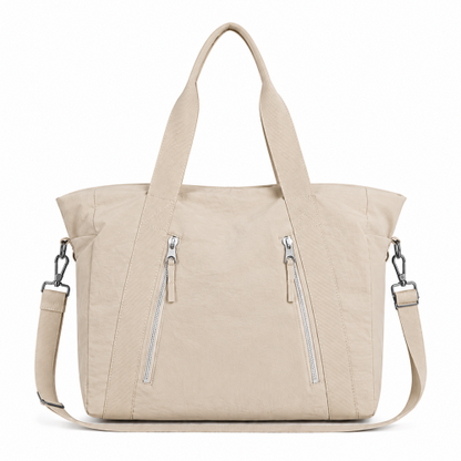 Premium Nylon Tote Handbag for Women with Shoulder Strap
