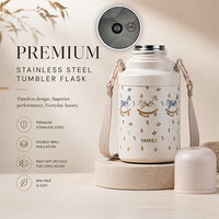 Cute YANIS Insulated Flask - 800ml
