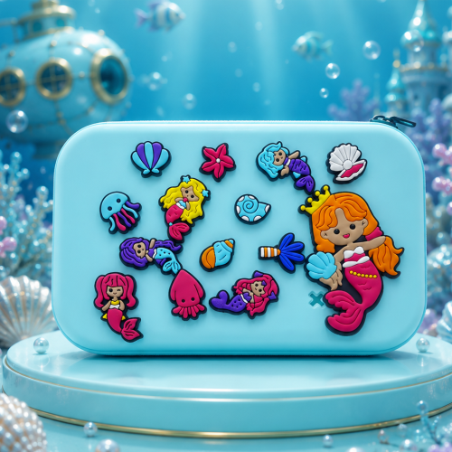 Unique DIY Mermaid Pencil Box with Removable Toys for Kids