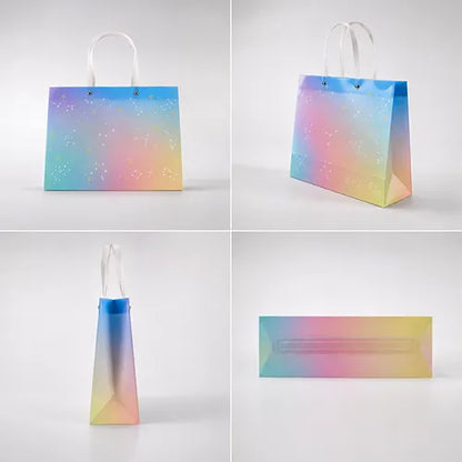 Pastel Tie Dye Gift Bags with Tags & Carry Handles