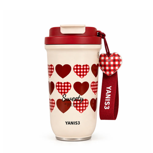 YANIS Premium Vacuum Insulated Tumbler with Lid - 600ml