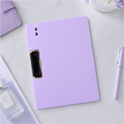 Slim A4 Carrying Document Folder with Secure Clip