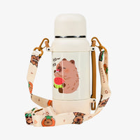 SHOTAY Cute Insulated Thermos/Flask for Kids - 800ml