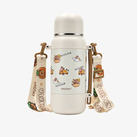 SHOTAY Cute Insulated Thermos/Flask for Kids - 800ml