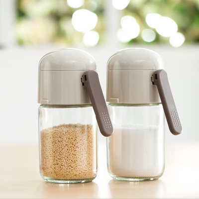 0.5gm Precision Salt & Spice Dispenser (250ml) | Quantitative Glass Spice Shaker