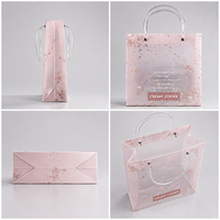 Luxury Floral Waterproof Gift Carry Bags for Gifting
