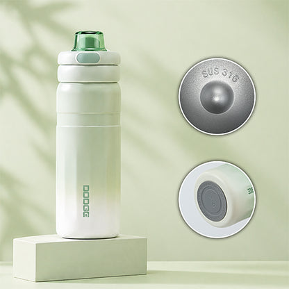 DODGE Premium Stainless Steel Insulated Sipper Water Bottle - 560ml