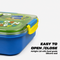 Stainless Steel Bento Lunch Box with 3 compartments for Kids – 1050ml