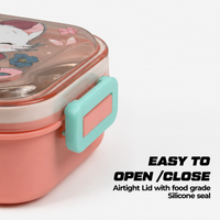 Cute Bento Lunch Box – 2 Compartment – 780ml