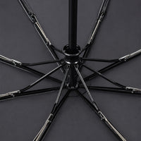Rose Print UV Protection Folding Umbrella with Lotus Grip