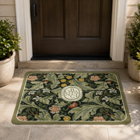 Modern Abstract Printed Doormat for Entryway, Bathroom & Kitchen