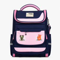 Space Theme Kids School Backpack with Smart Storage
