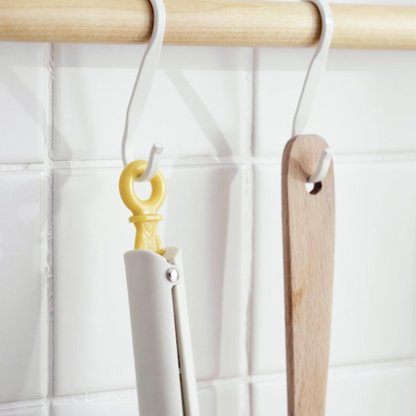 3-in-1 Multipurpose, Egg Whisk & Food Clamp | Heat-Resistant Kitchen Tong