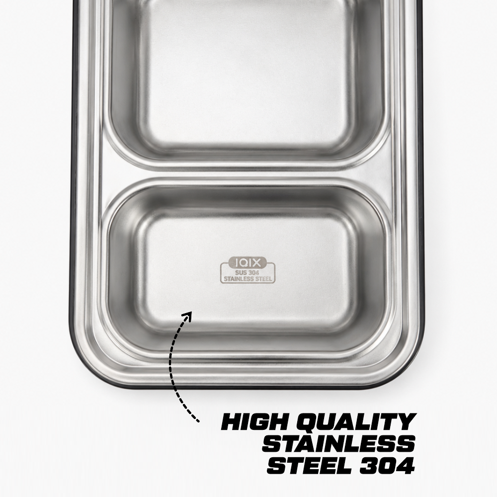 Stainless Steel Leak-Proof Lunch Box with Day Tracker - 750ml