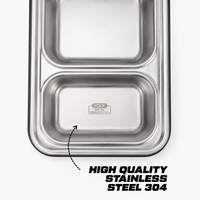 Stainless Steel Leak-Proof Lunch Box with Day Tracker - 750ml