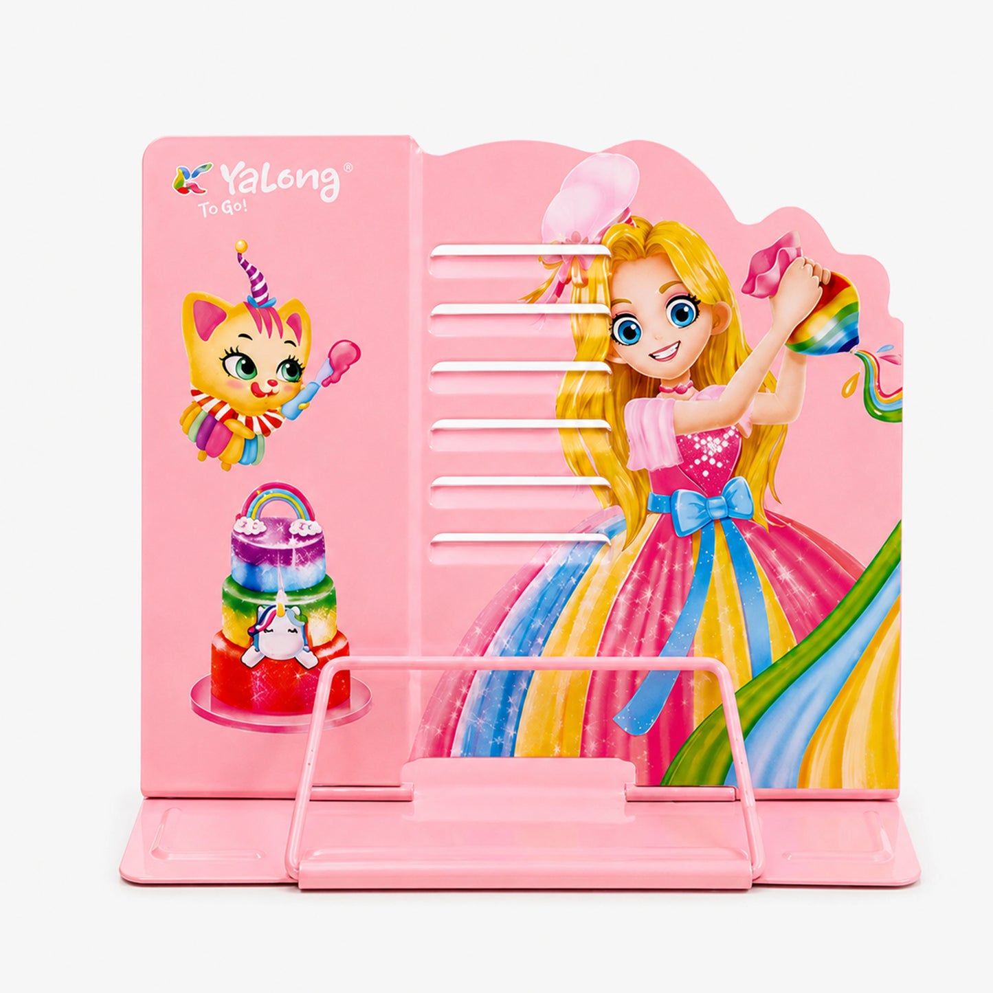 Yalong Kids Adjustable Book Holder Stand for Study Table