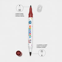 Yalong Super Washable Water Colour Pens for Creative Kids - Set of 18