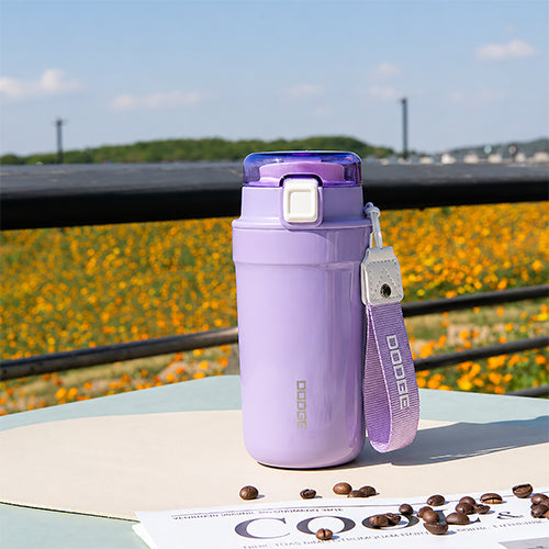 Dodge Pro Modern Insulated Steel Sipper Bottle - 420ml