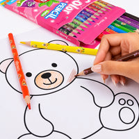 Yalong Fruit Aroma Colour Pencil Set for Kids – 12 Shades