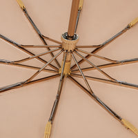 Premium UV Protection Folding Umbrella with Gold Frame