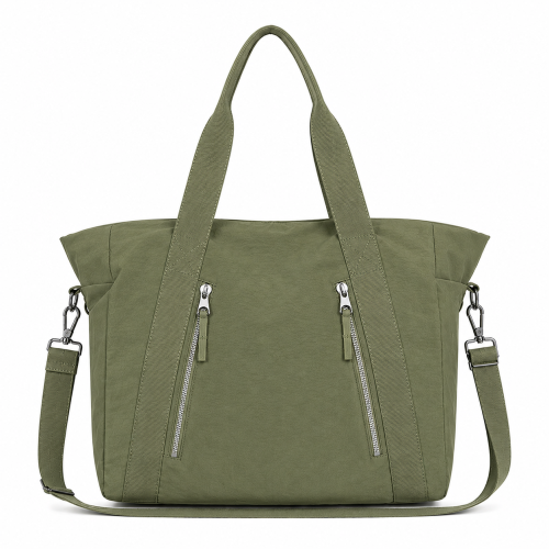 Premium Nylon Tote Handbag for Women with Shoulder Strap