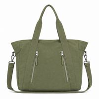 Premium Nylon Tote Handbag for Women with Shoulder Strap