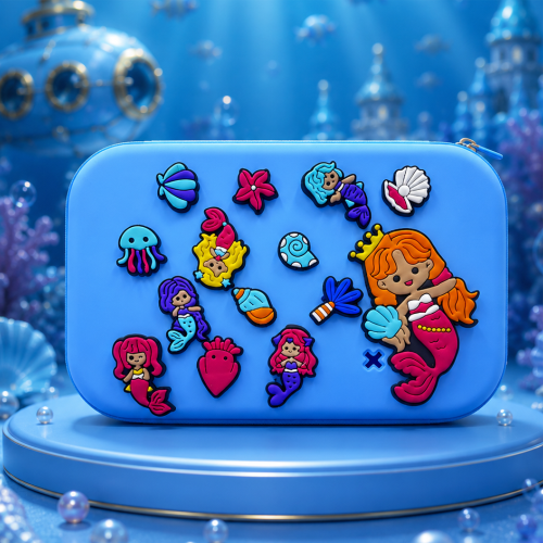 Unique DIY Mermaid Pencil Box with Removable Toys for Kids
