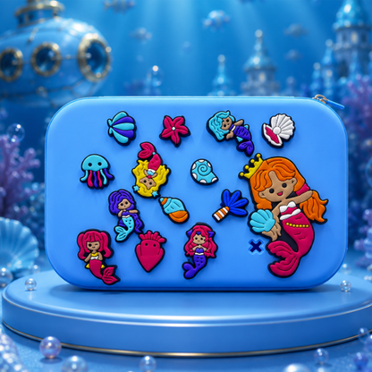 Unique DIY Mermaid Pencil Box with Removable Toys for Kids