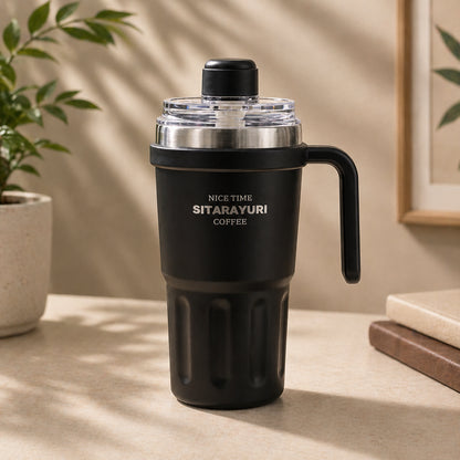 SITARAYURI Premium Insulated Stainless Steel Tumbler- 600ml