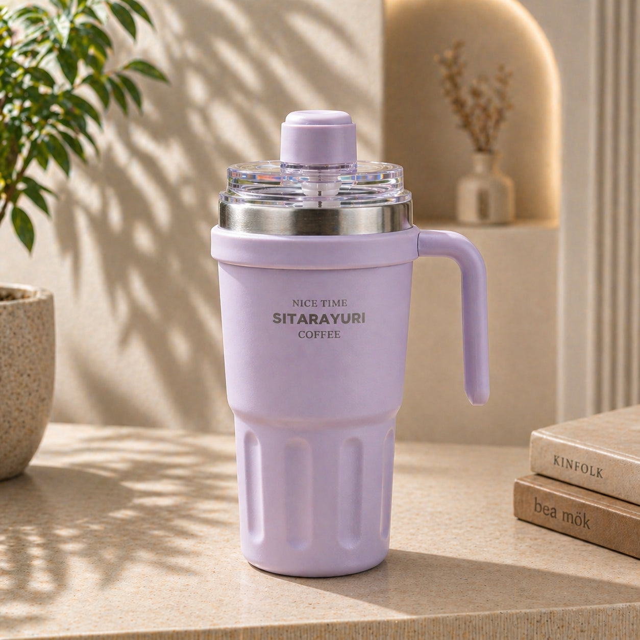SITARAYURI Premium Insulated Stainless Steel Tumbler- 600ml