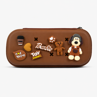 Premium DIY Kids Pencil Box with Removable Toy Charms & Organizer