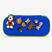 Premium DIY Kids Pencil Box with Removable Toy Charms & Organizer