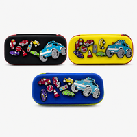 Premium DIY Racing Car Pencil Box with Removable Toy Accessories
