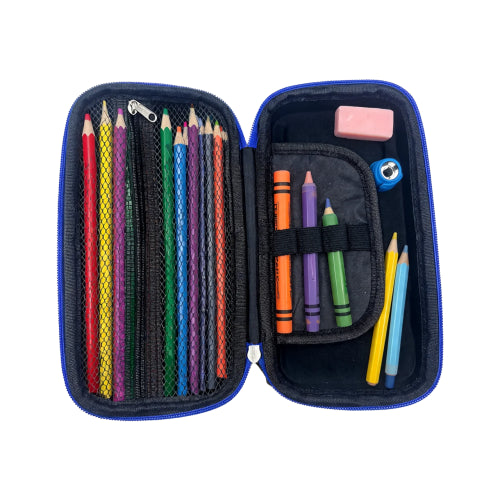 3D Racing Car Sports Theme Pencil Box for Kids