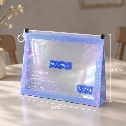 Waterproof Plastic Zip File Folder for Document Storage